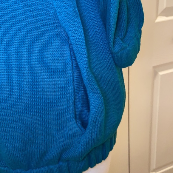 Limited Mock Neck Bubble Sweater w/ Pockets - Picture 3 of 7